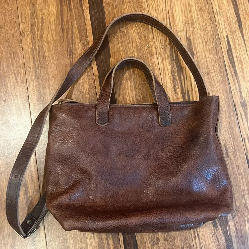 Portland Leather Goods Badlands Mini Zip Crossbody - Picture 5 of 5